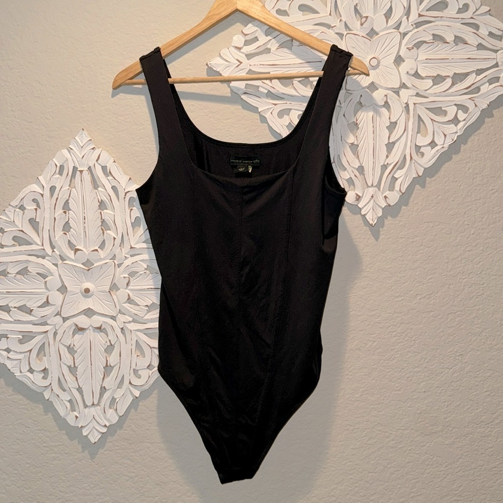 House of Harlow 1960 Faux Underwire Bodysuit